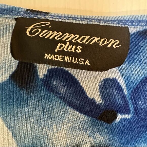 Cimarron Plus Tropical Floral Dress Women’s Size 18 - Picture 3 of 6